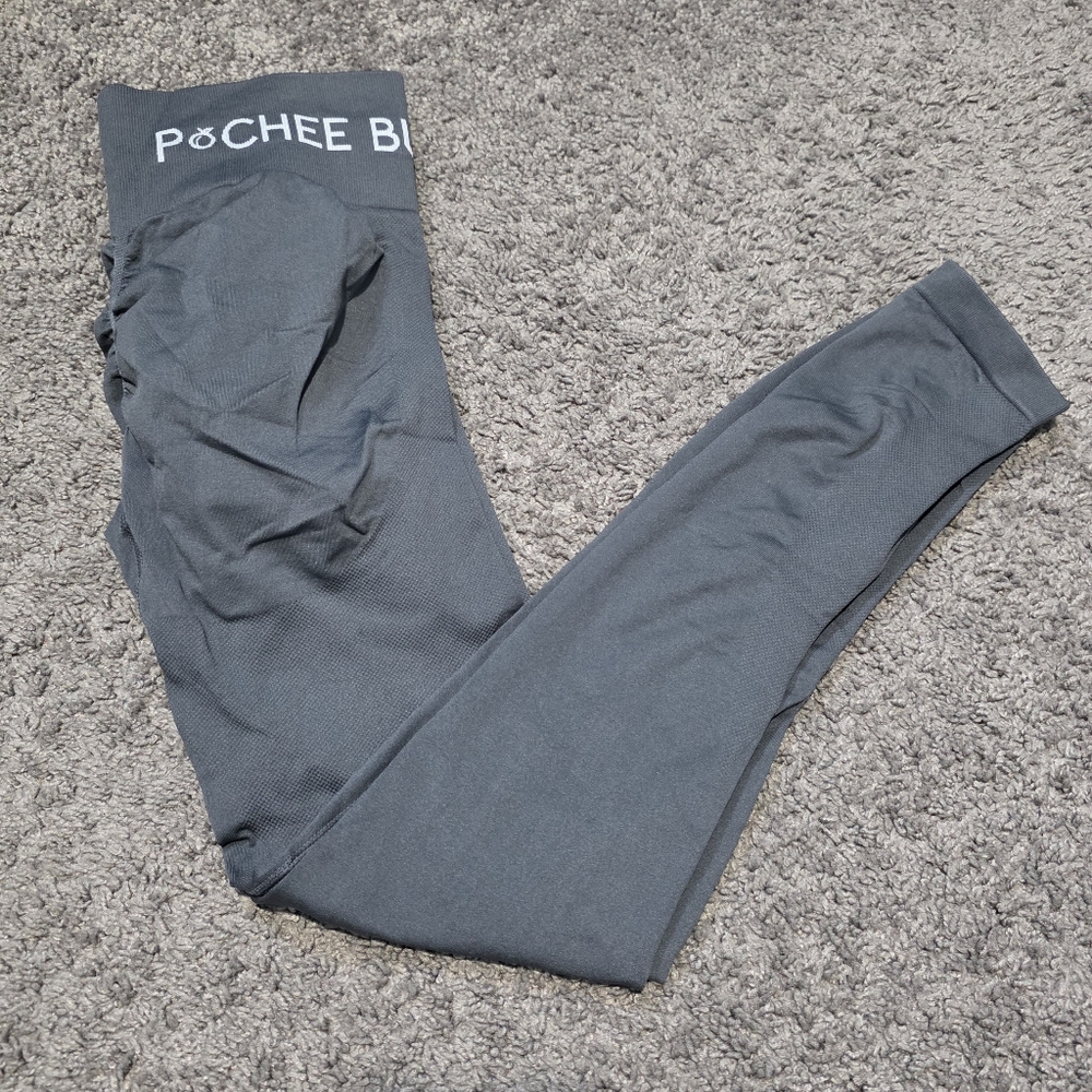 GUC PCHEE BUM  Gray Leggings